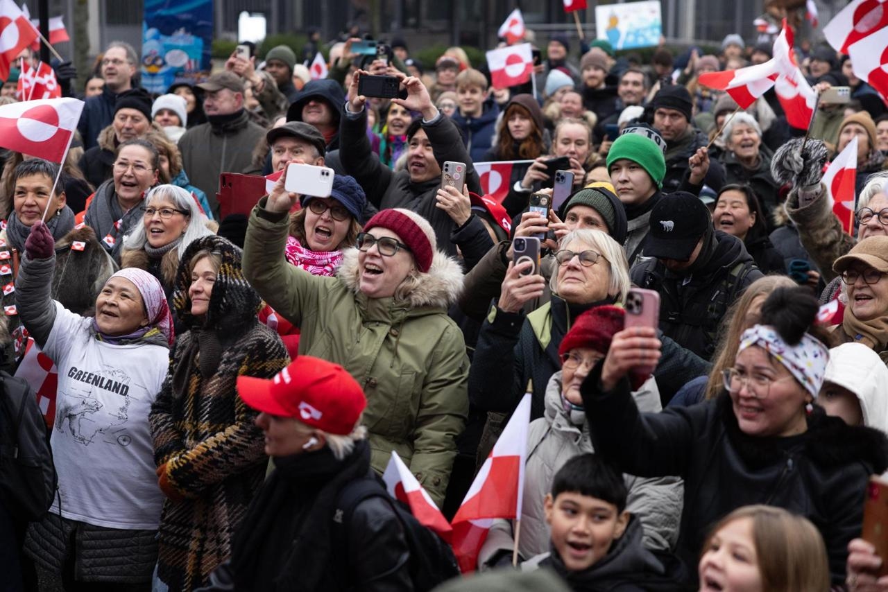 Фото: Протесты в Копенгагенгагене в субботу / Jacob Crawfurd
